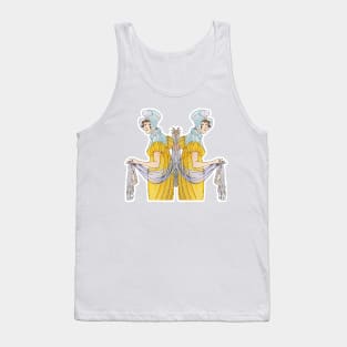 girls looking at you - they are watching! Tank Top